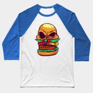 Monster  burger illustration Baseball T-Shirt